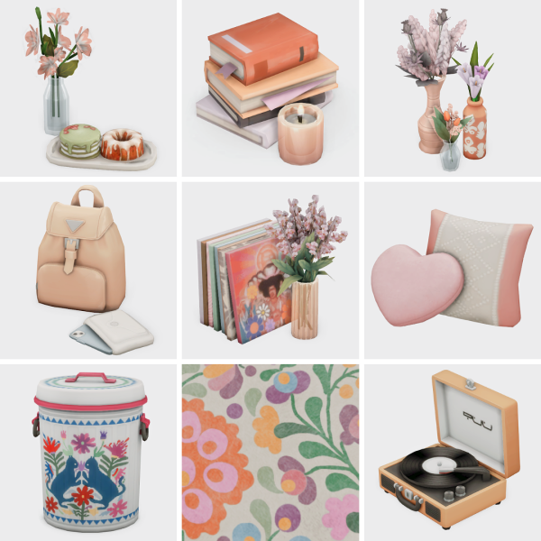 Maxis Match pop of color sims 4 finds by simsfinds - The Sims 4 Custom Content