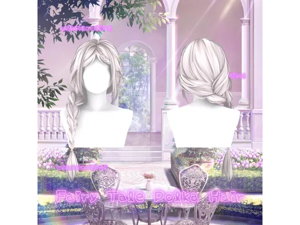 Fairy Tale Polka Hair by usamarusims