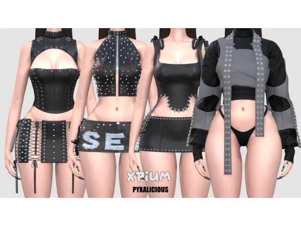Mix XPIUM COLLECTION by pyx - The Sims 4 Custom Content