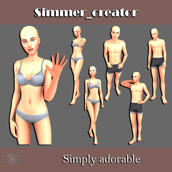 Mix Simply adorable by simmer_creator - The Sims 4 Custom Content