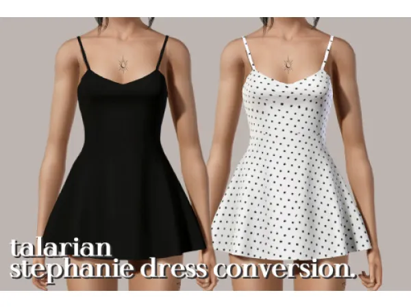 talarian stephanie dress conversion by shellsea - The Sims 3 Custom Content