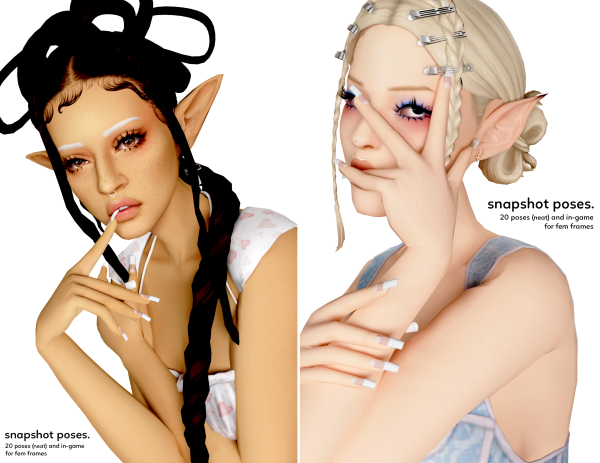 Mix snapshot poses by simsfinds - The Sims 4 Custom Content