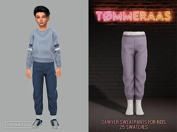Tu00d8MMERAAS | Sawyer Sweatpants for Kids (#99)