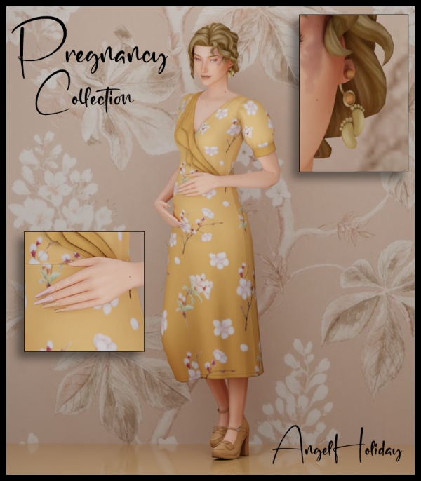 Maxis Match Pregnancy Collection by simsfinds - The Sims 4 Custom Content