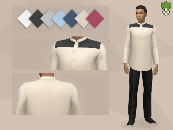 Maxis Match Koko Shirt 1 by kapakijo - The Sims 4 Custom Content