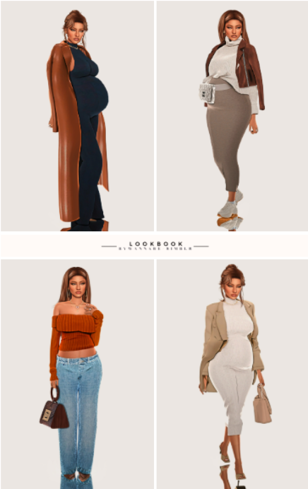 Maxis Match Casual chic looks for your pregnant sims by simsfinds - The Sims 4 Custom Content
