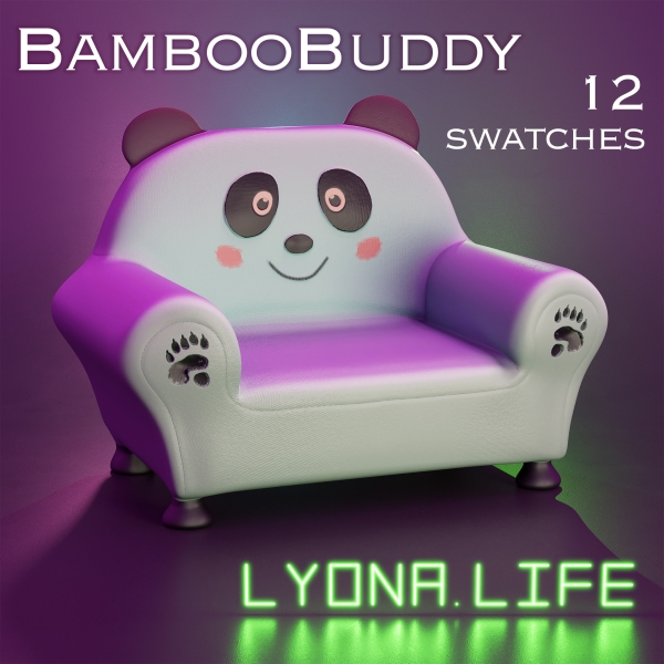 Mix Armchair BambooBuddy by lyonalife - The Sims 4 Custom Content