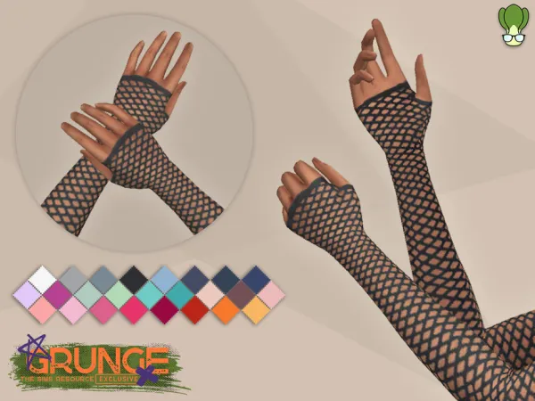 Maxis Match Handsocks 2 Fishnet by kapakijo - The Sims 4 Custom Content