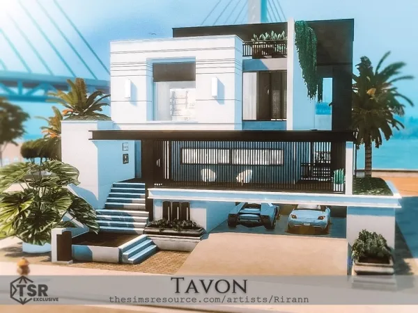 Alpha Tavon - The Sims 4 Custom Content