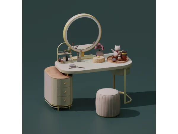 The Luxe Vanity by SnootySims