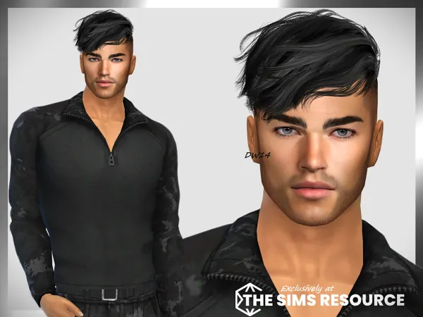 Mix Rowan Johnson by darkwave14 - The Sims 4 Custom Content