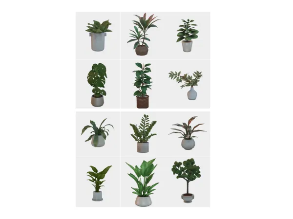 Mix Plant Recs by simsfinds - The Sims 4 Custom Content