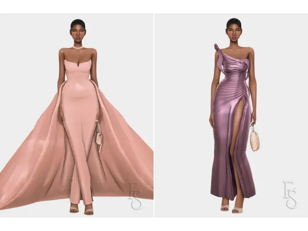 Alpha Spring Wedding Guest Lookbook Pt 02 by farfallasims - The Sims 4 Custom Content