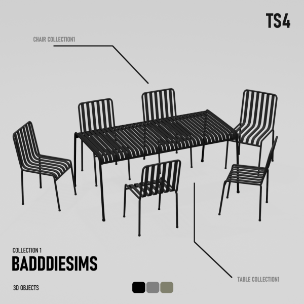 Mix BADDDIESIMS 3D OBJECTS COLLECTION1 by simsfinds - The Sims 4 Custom Content