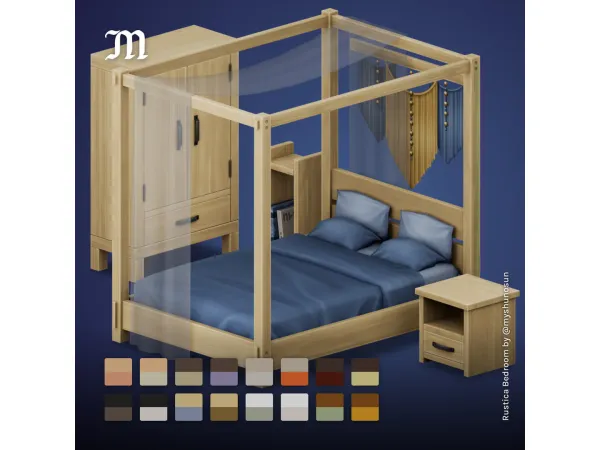 Rustica Bedroom Stuff by myshunosun