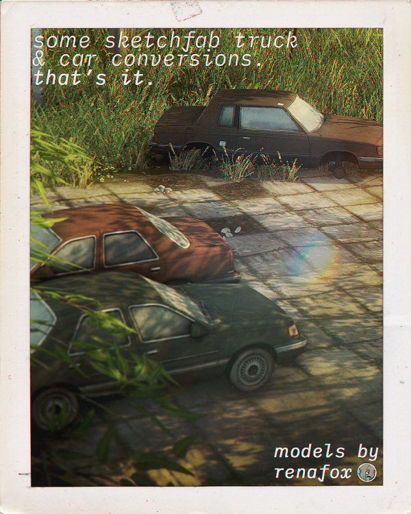 Maxis Match RENAFOX CAR TRUCK CONVERSIONS by simsfinds - The Sims 4 Custom Content