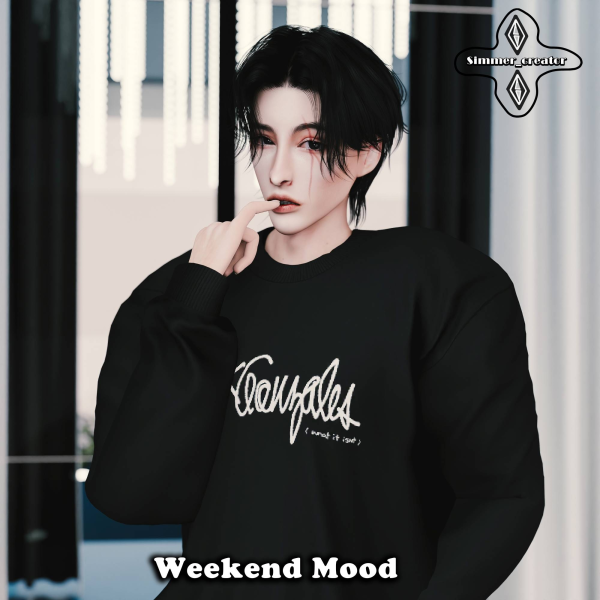 Mix Weekend mood by simmer_creator - The Sims 4 Custom Content