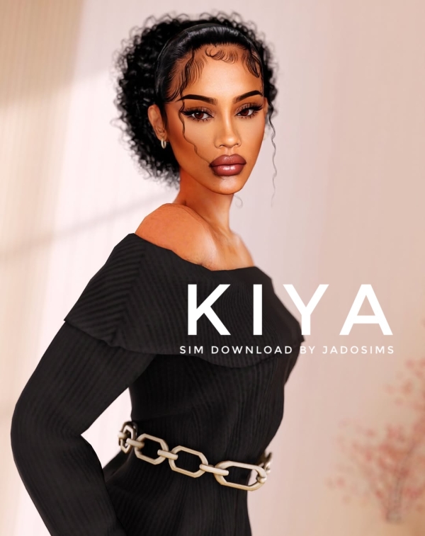 Alpha Kiya (Sim Download) by shopwithflynnn - The Sims 4 Custom Content
