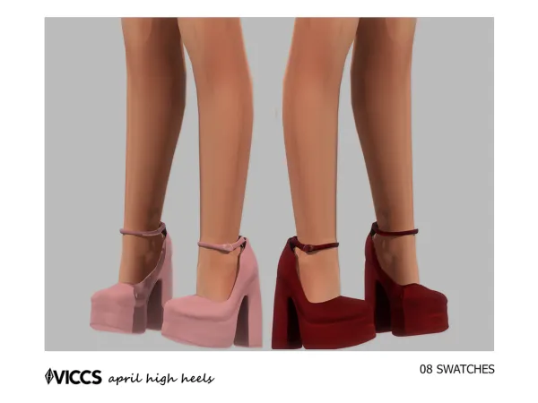 Maxis Match VICCS_APRIL SHOES - The Sims 4 Custom Content
