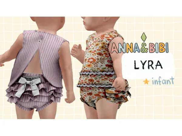 Maxis Match Lyra_INFANT [AnnaBibi] - The Sims 4 Custom Content