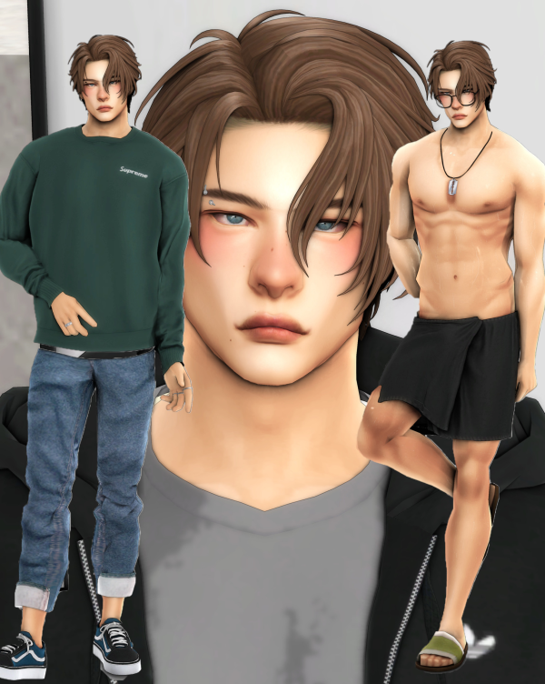 Mix logan by simsfinds - The Sims 4 Custom Content