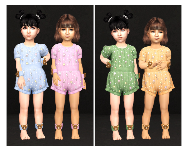 BASE todd set Chimi Jumpsuit by simsfinds - The Sims 2 Custom Content