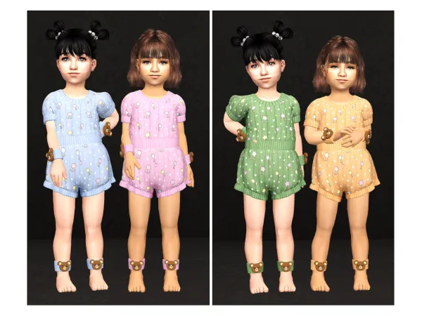 BASE todd set Chimi Jumpsuit by boutiqueamelie - The Sims 2 Custom Content