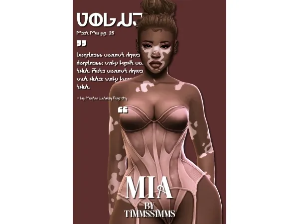 Maxis Match Mia Overlay - The Sims 4 Custom Content