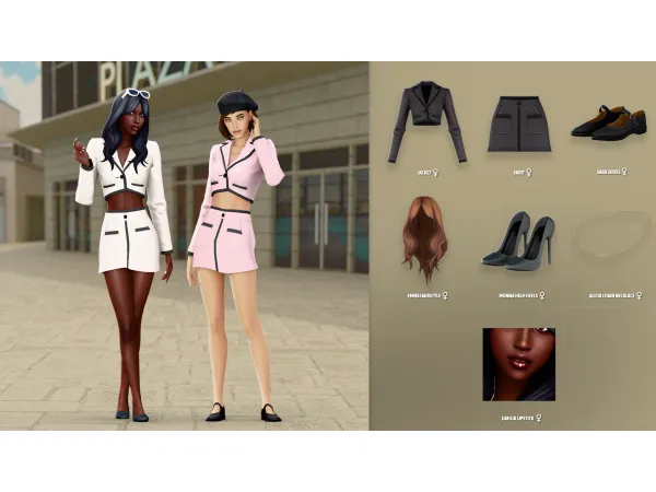 Maxis Match ANNIE SET ModCo Studios - The Sims 4 Custom Content