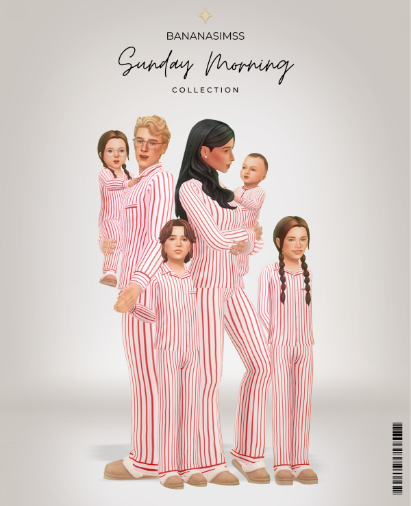 Maxis Match Sunday Morning Collection by simsfinds - The Sims 4 Custom Content