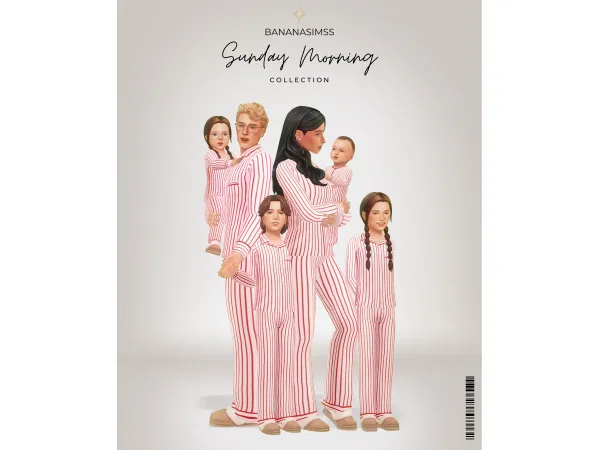 Maxis Match Sunday Morning Collection by BananaSimss - The Sims 4 Custom Content