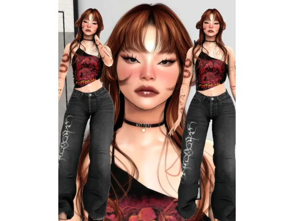 Alpha Tierra Whitney by deepmoon - The Sims 4 Custom Content