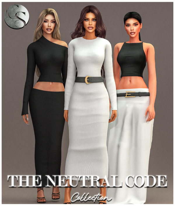 Alpha CAMUFLAJE The Neutral Code Collection by simsfinds - The Sims 4 Custom Content