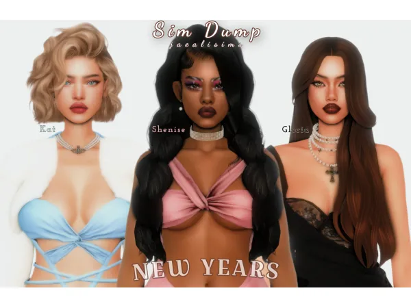 Alpha (Special) New Year's Sims by jaealisims - The Sims 4 Custom Content