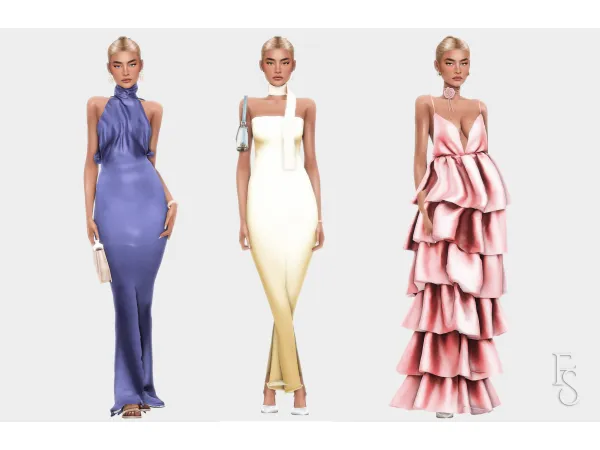 Alpha Spring Wedding Guest Lookbook by simsfinds - The Sims 4 Custom Content