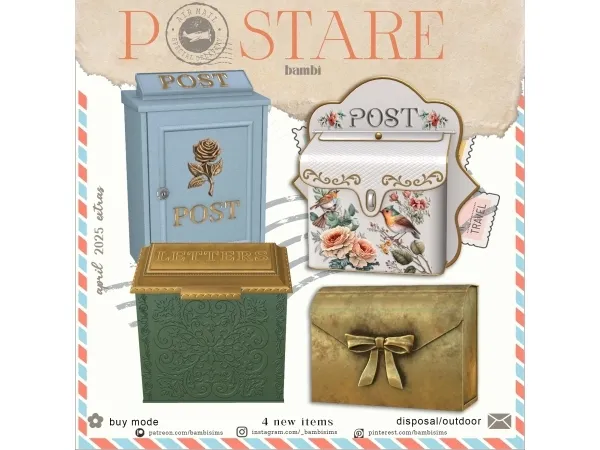 Alpha postare - The Sims 4 Custom Content