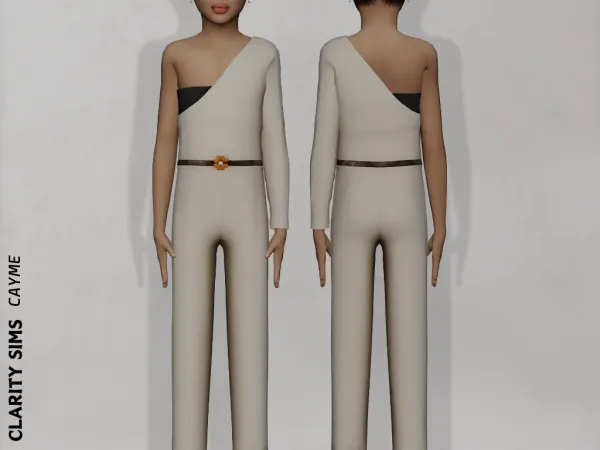 Mix Cayme Outfit Child by clarity-sims - The Sims 4 Custom Content