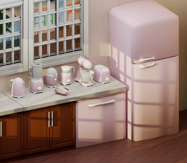 Maxis Match My Sweet Kitchen by simsfinds - The Sims 4 Custom Content