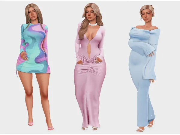 Maxis Match every gal needs cute dresses sims 4 lookbooks by simsfinds - The Sims 4 Custom Content