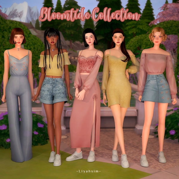 Maxis Match Bloomtide Collection by liyahsim - The Sims 4 Custom Content