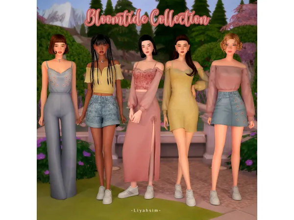 Maxis Match Bloomtide Collection - The Sims 4 Custom Content