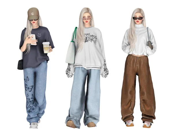 Alpha Daily Lookbook 80 by thekims4 - The Sims 4 Custom Content