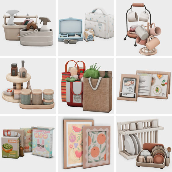 Maxis Match clutter pack or just custom content sims 4 finds by simsfinds - The Sims 4 Custom Content