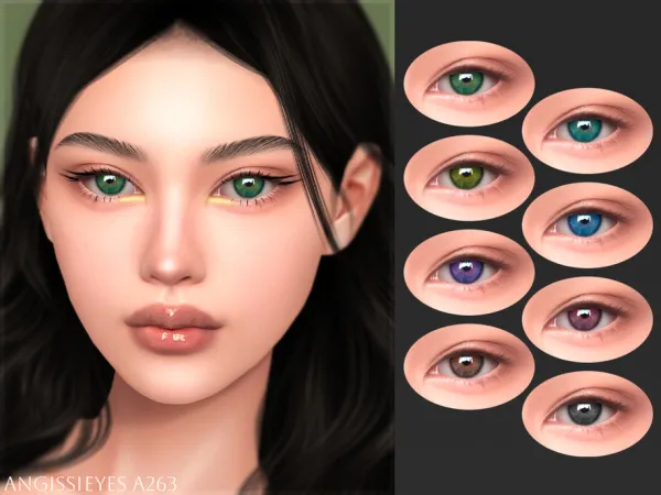 Alpha EYES A263 by thesimsresource - The Sims 4 Custom Content