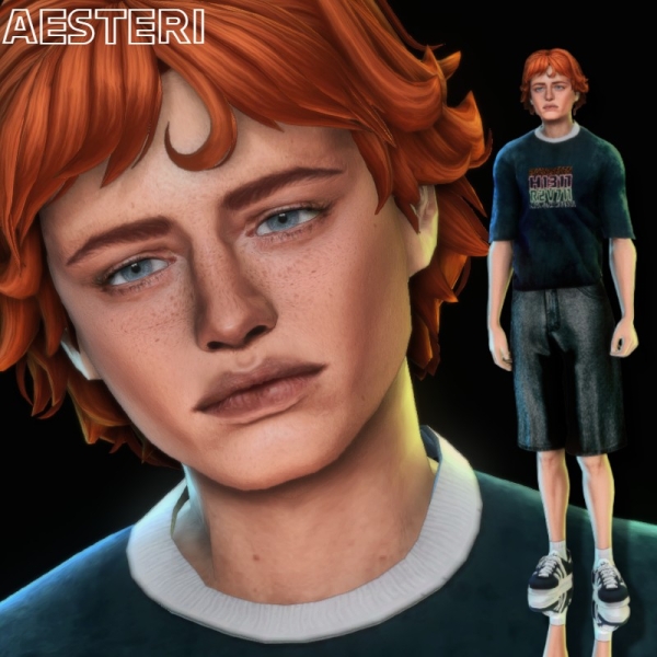 Mix Jack Marr by aesteri - The Sims 4 Custom Content