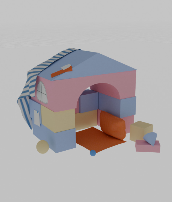 Maxis Match lucky3 toy bricks Pet House by simsfinds - The Sims 4 Custom Content