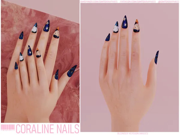 Coraline Nails