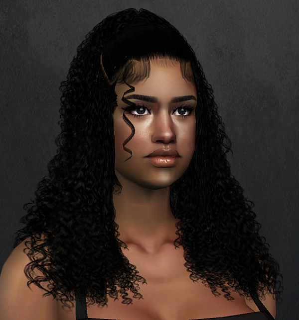 AF TF Hair by simsfinds - The Sims 2 Custom Content