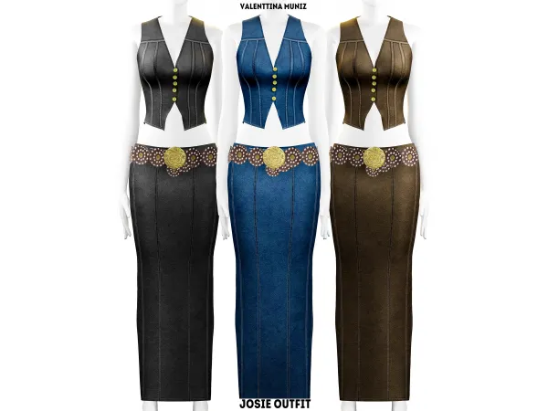 Josie top Valenttina Muniz the sims 4 custom content