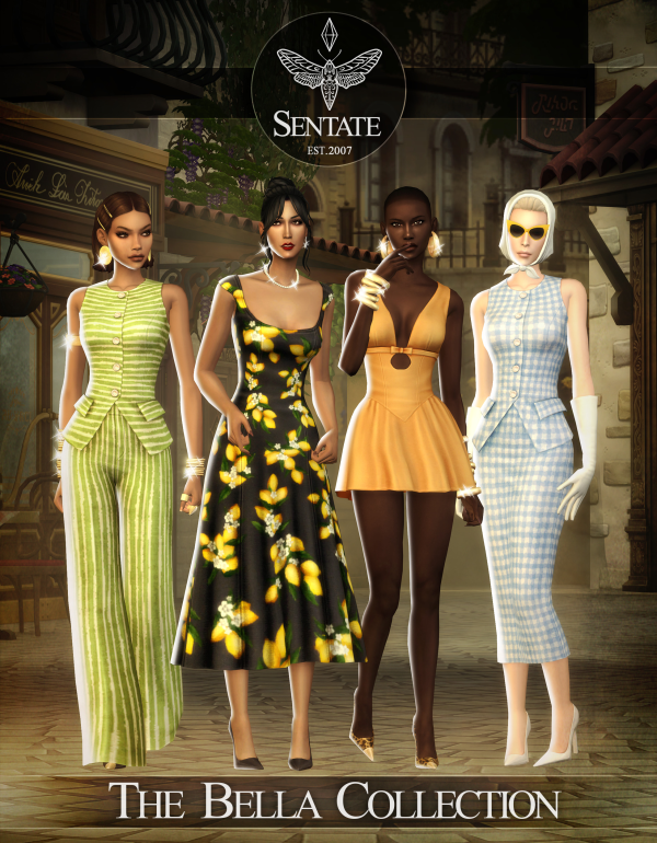 Maxis Match The Bella Collection by simsfinds - The Sims 4 Custom Content